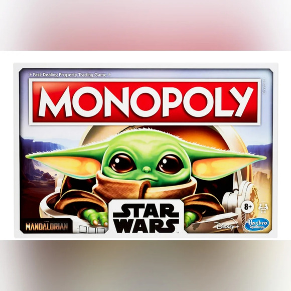 Monopoly: Star Wars The Child Edition Board Game for Kids and Families - Picture 1 of 3